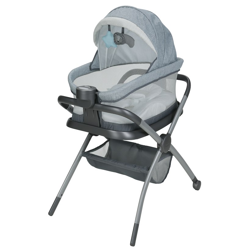 Graco Pack N Play Day2dream Playard & Bedside Sleeper Layne + FREE